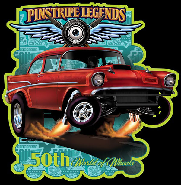 2012 Pinstripe Legends tin by Del Swanson