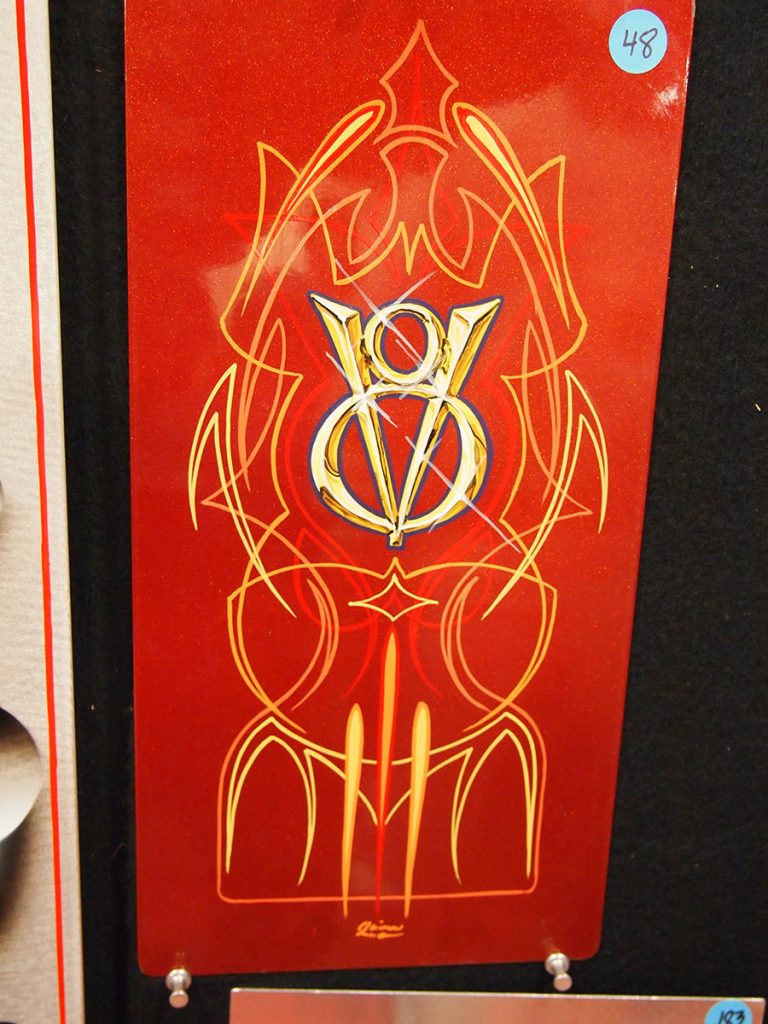 2011 Pinstripe Legends art auction item