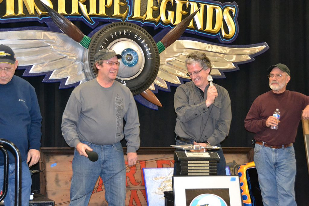 2013 Pinstripe Legends Bob Behounek, Dave Jeffrey, Ray Drea and Alan Johnson